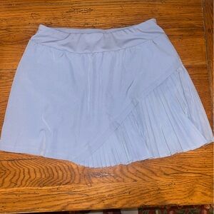 Blue athletic skort/tennis skirt